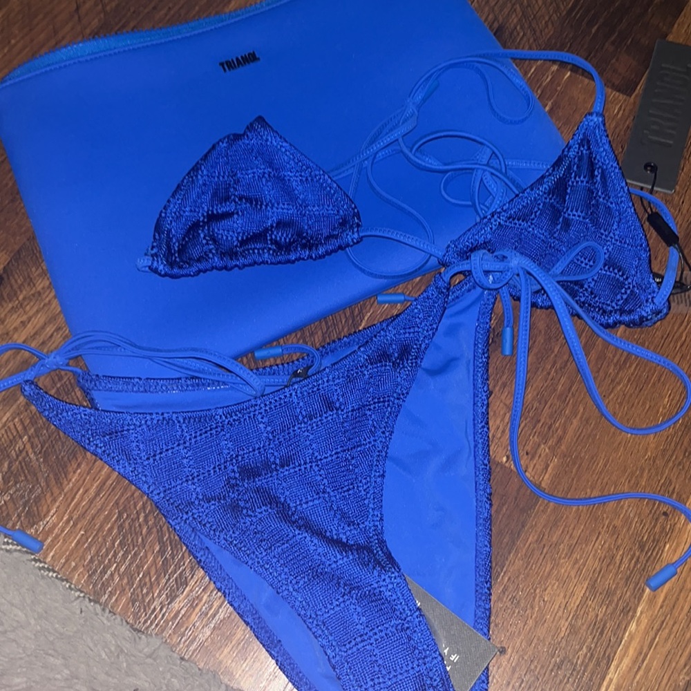 TRIANGL FULL SET BIKINI TOP XS BOTTOMS S